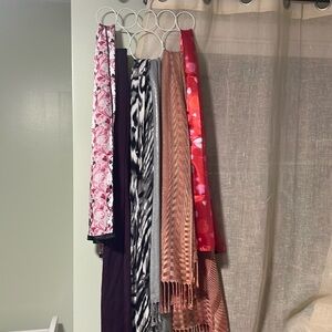 Unique array of scarves